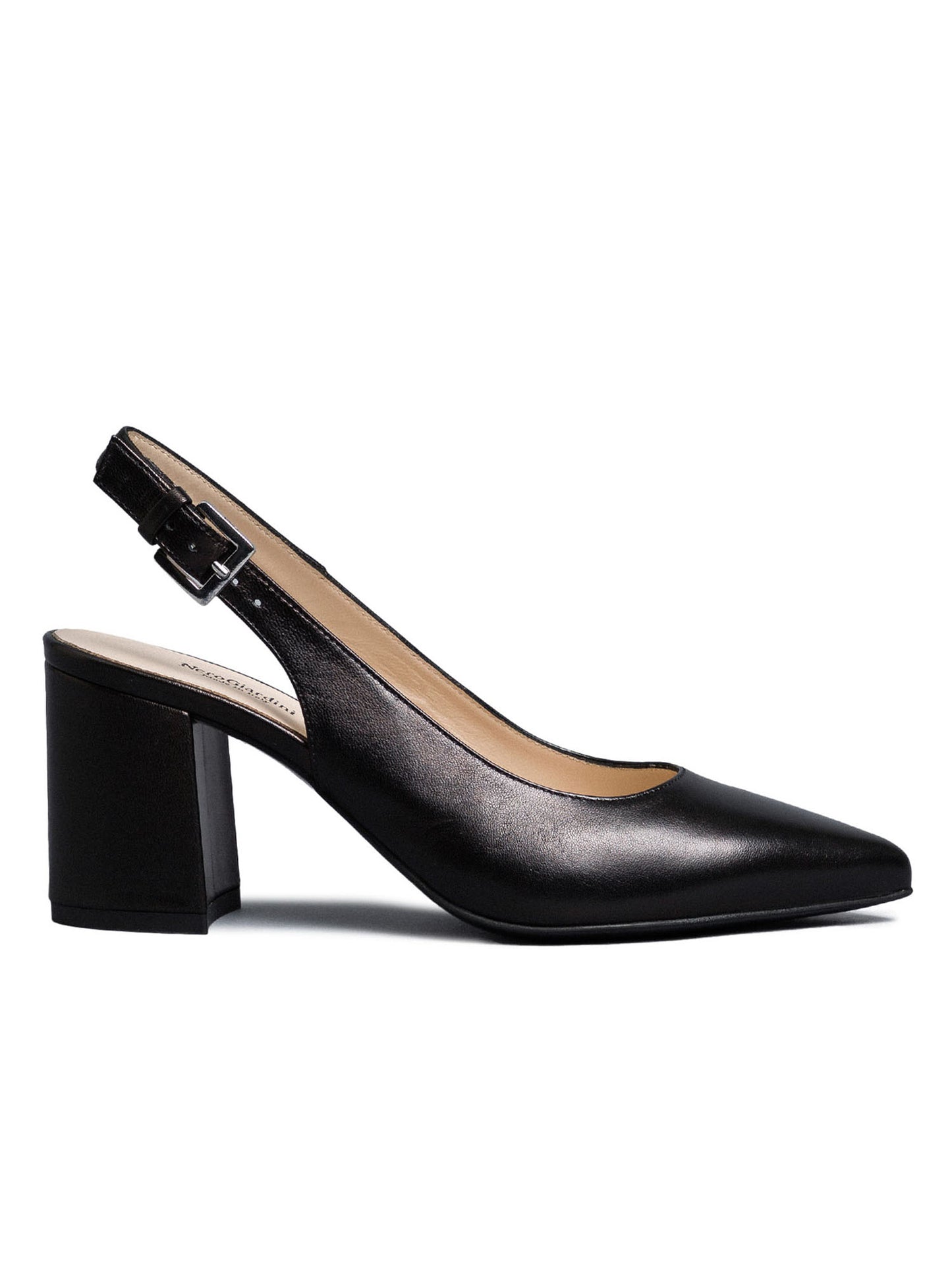SLINGBACK NERO GIARDINI DONNA NERO