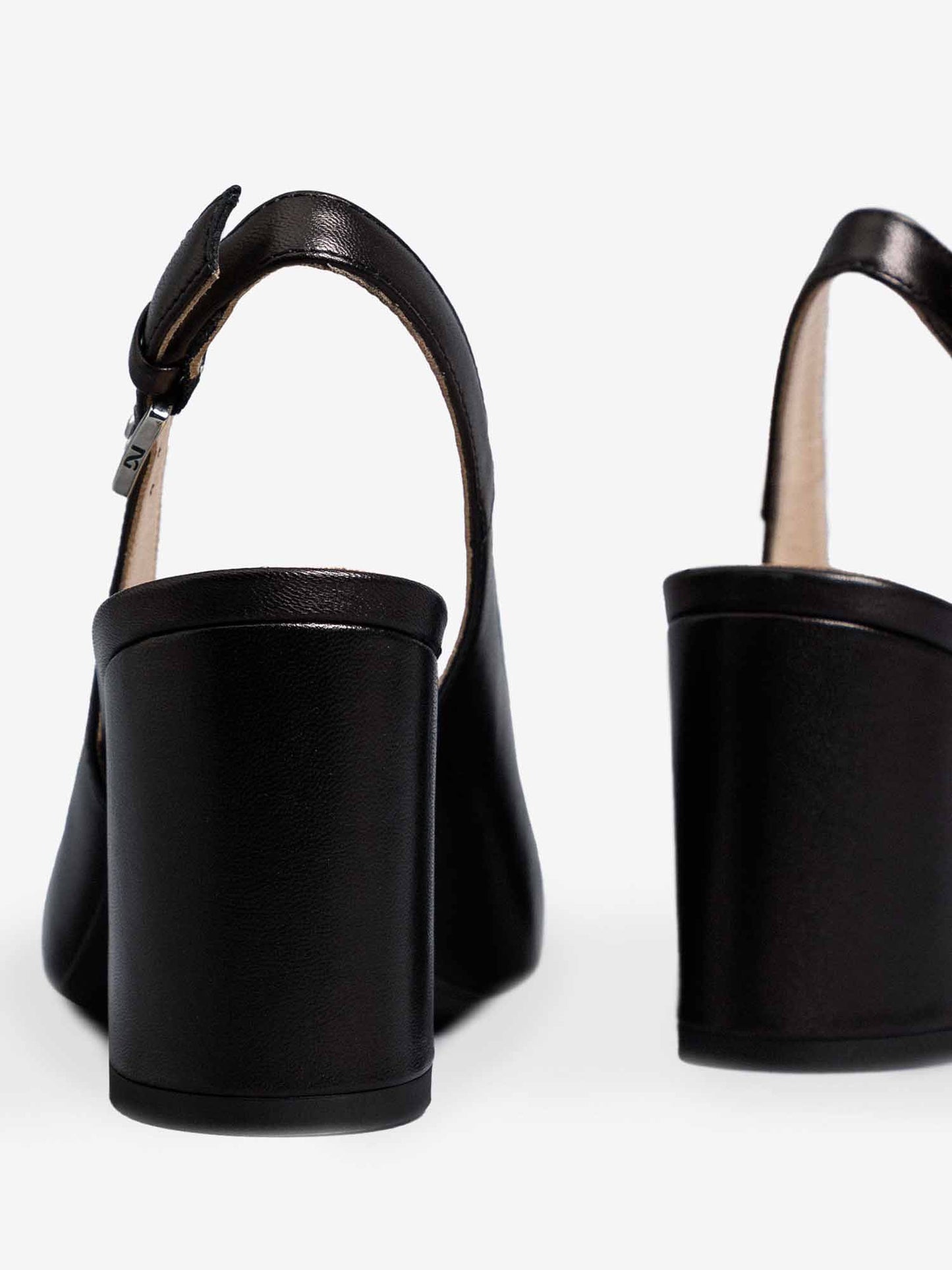 SLINGBACK NERO GIARDINI DONNA NERO