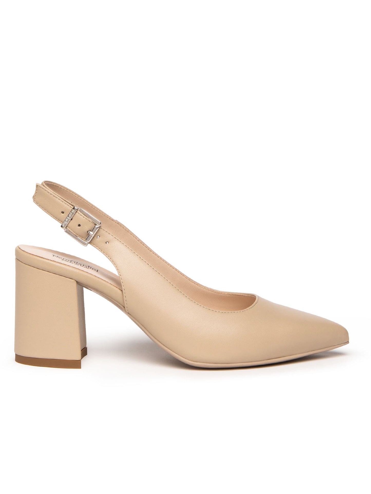 SLINGBACK NERO GIARDINI DONNA LINO