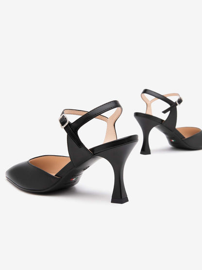 SLINGBACK NERO GIARDINI DONNA NERO