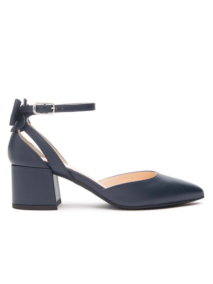 DECOLLETÉ CON FIOCCO NERO GIARDINI DONNA BLU