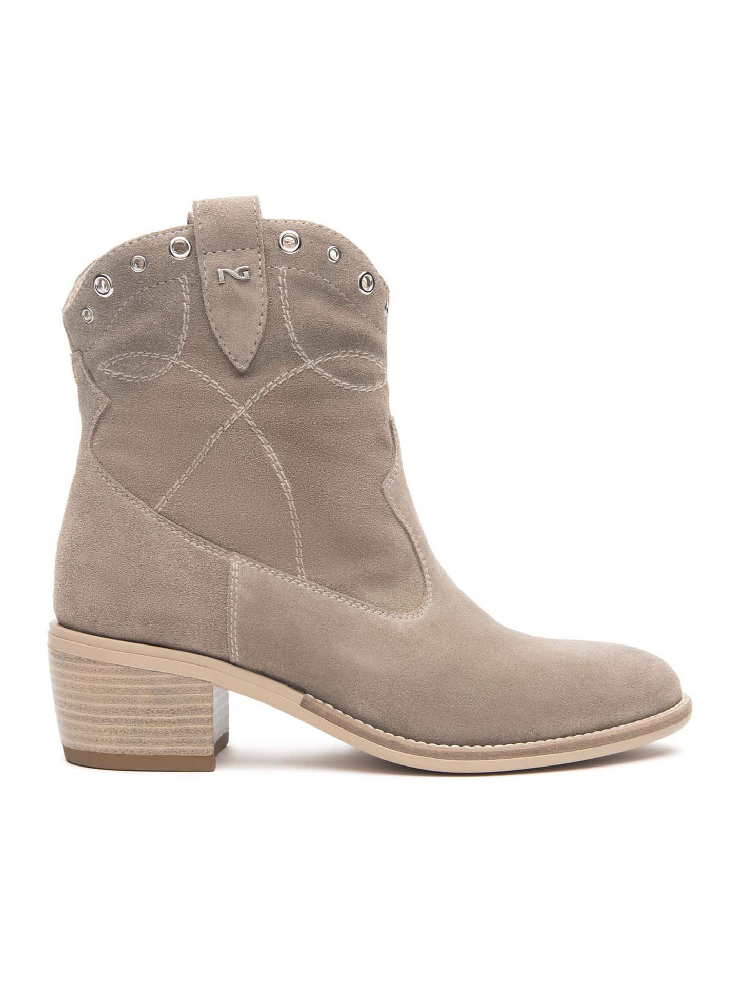 TRONCHETTI SCAMOSCIATI NERO GIARDINI DONNA BEIGE