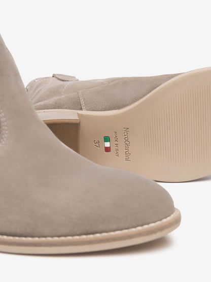TRONCHETTI SCAMOSCIATI NERO GIARDINI DONNA BEIGE