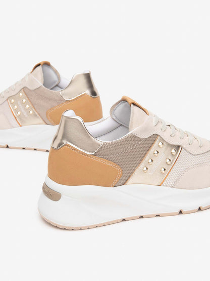 SNEAKERS NERO GIARDINI DONNA GESSO