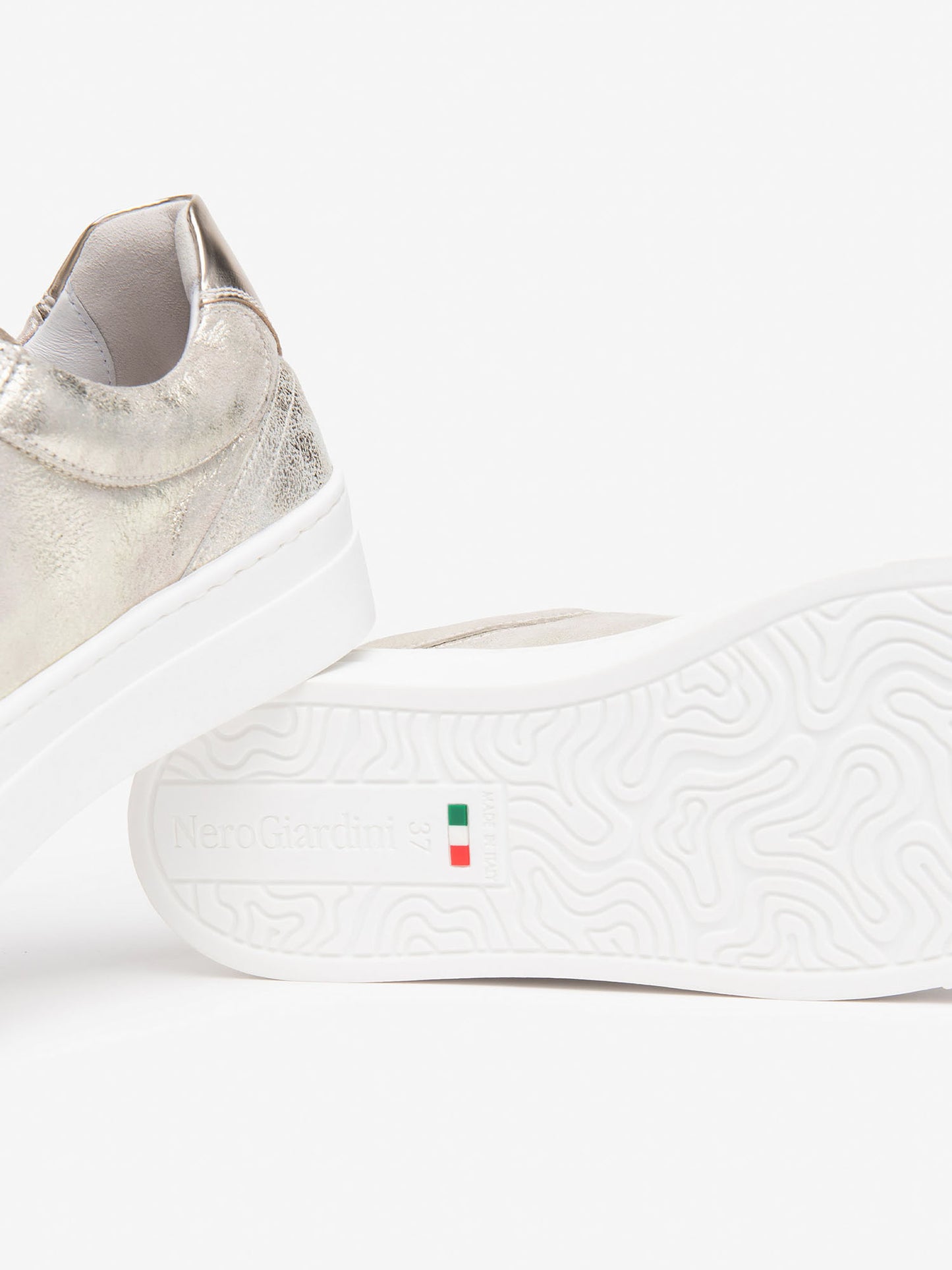 SNEAKERS CON PLATFORM NERO GIARDINI DONNA CHAMPAGNE