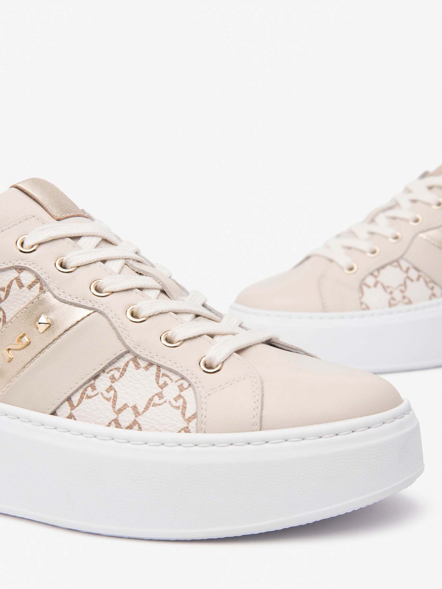 SNEAKERS NERO GIARDINI DONNA BEIGE
