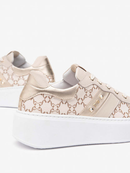 SNEAKERS NERO GIARDINI DONNA BEIGE