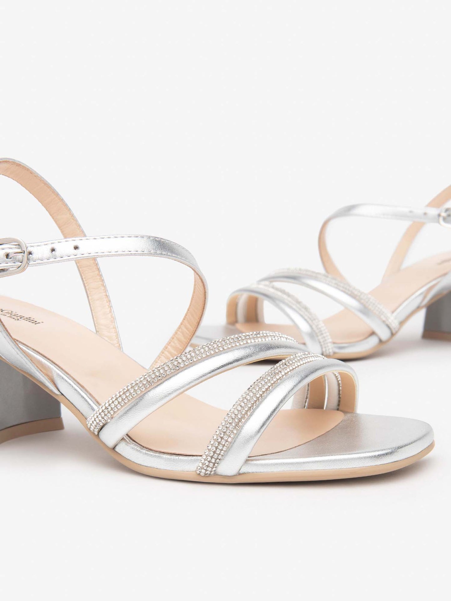 NERO GIARDINI SANDAL - ARGENTO