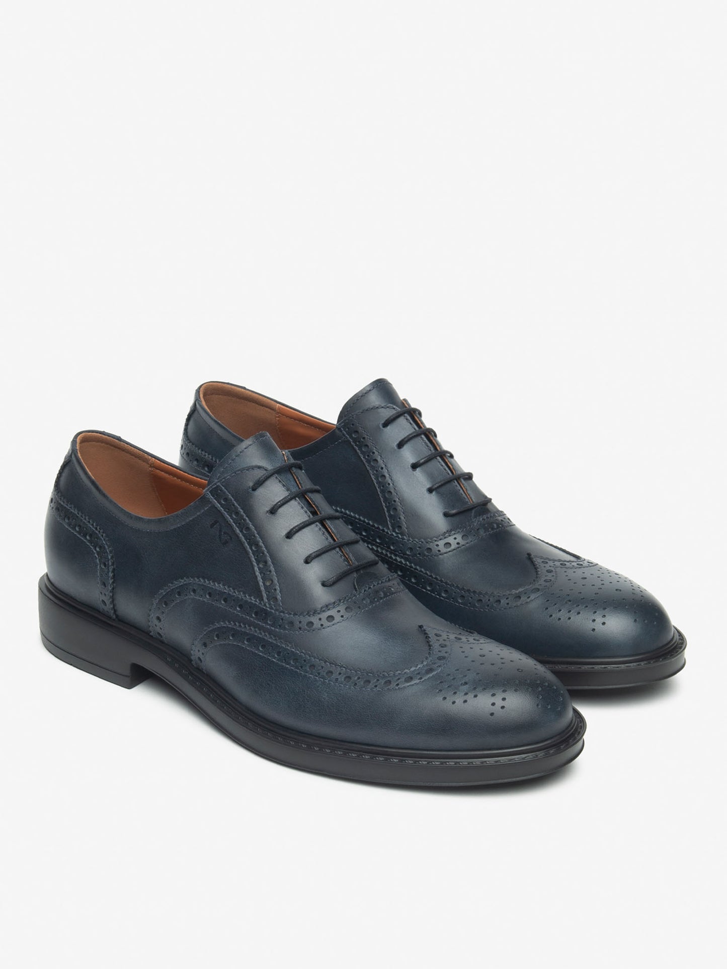 Nero Giardini Bibion, stringate classiche da uomo blu