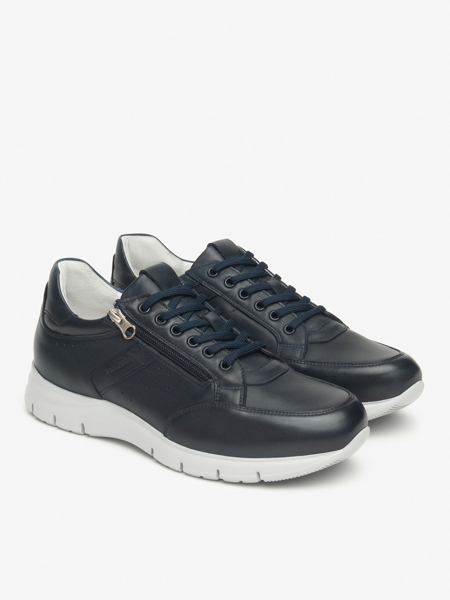 Sneakers Andalo in pelle blu da uomo Nero Giardini