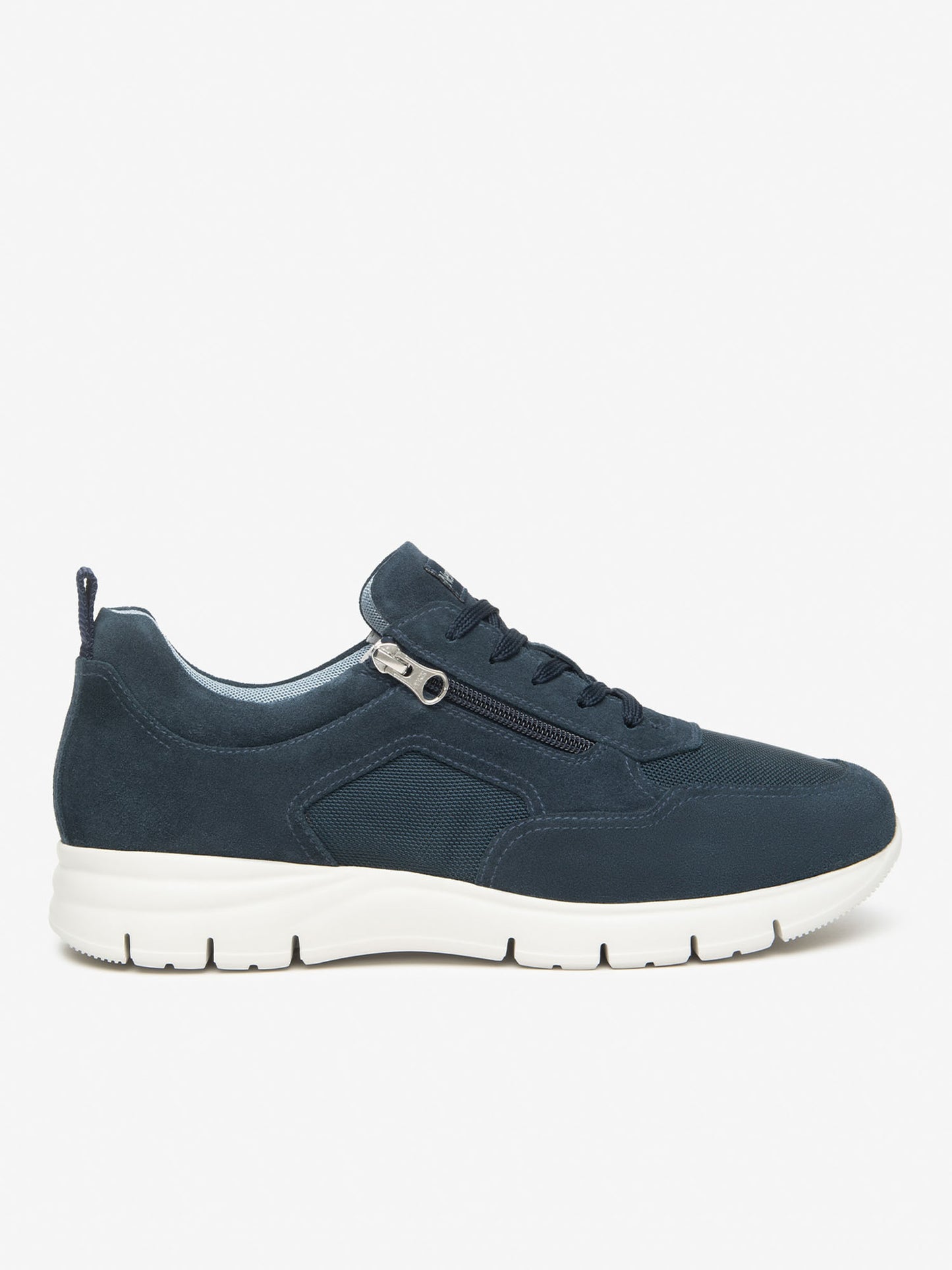 Sneakers Andalo da uomo in blu scamosciato Nero Giardini