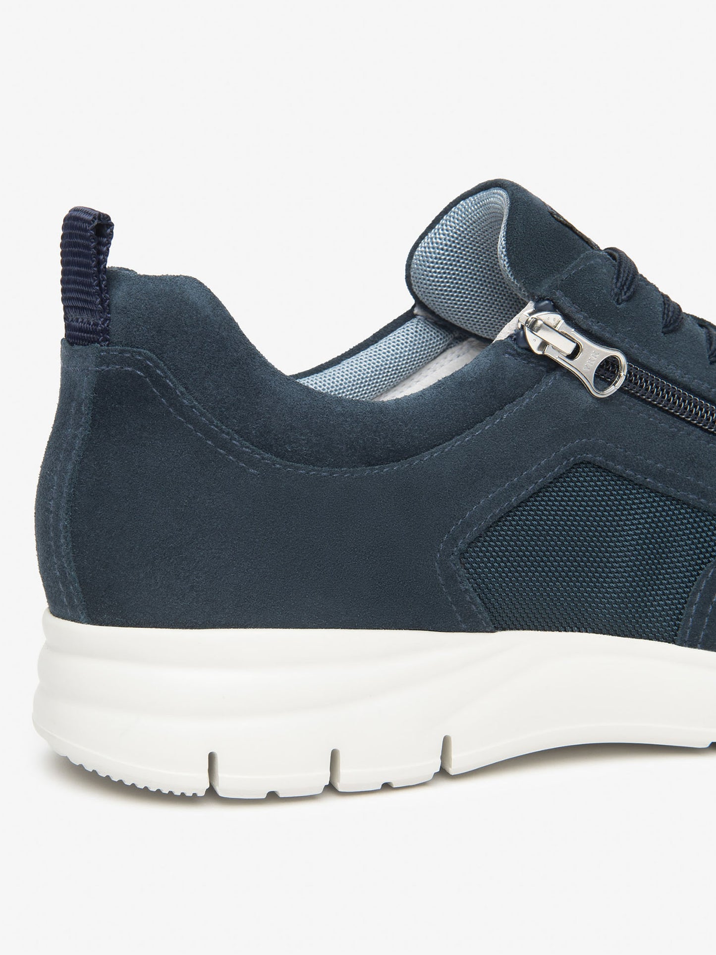 Sneakers Andalo da uomo in blu scamosciato Nero Giardini