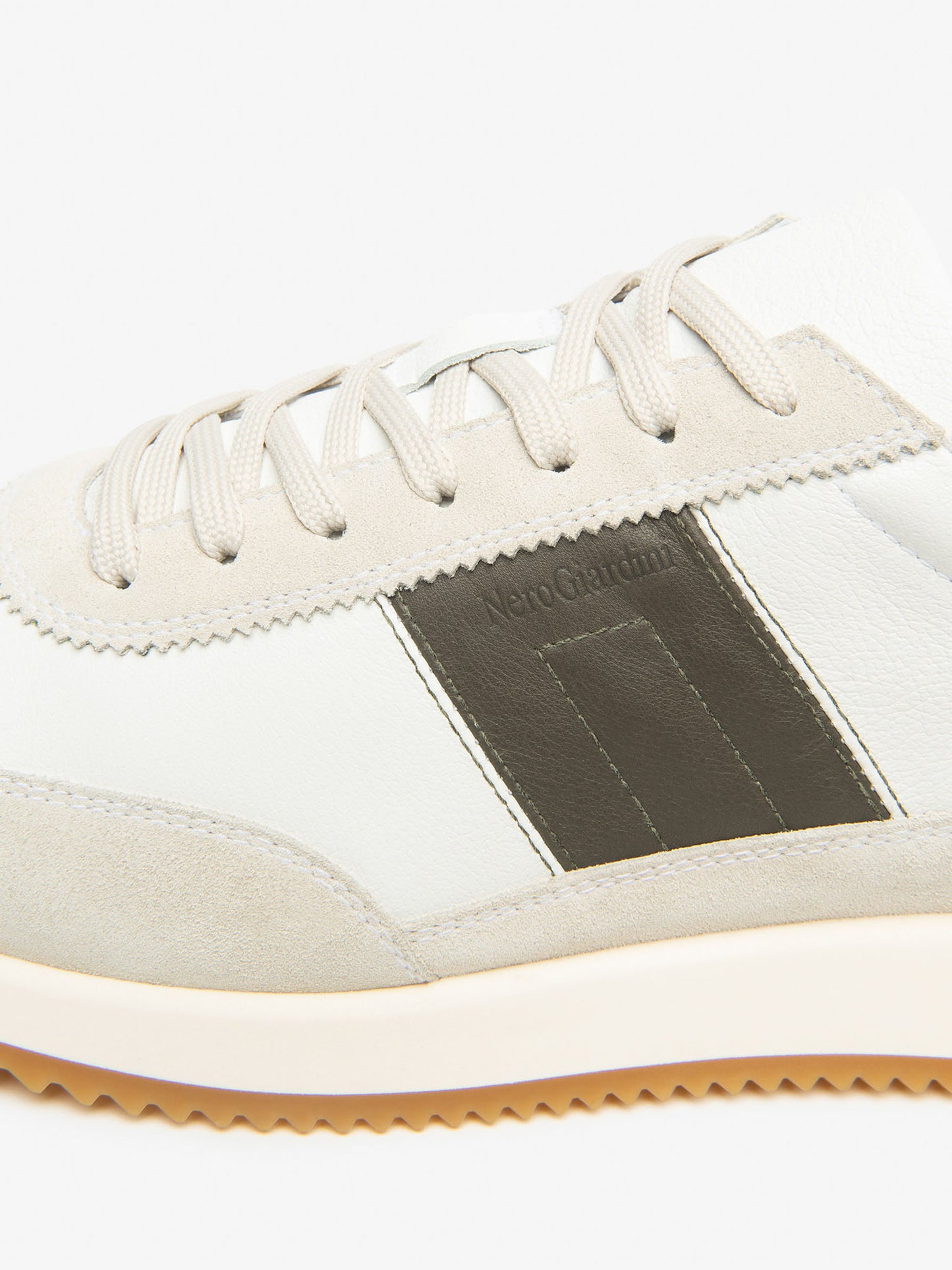 Nero Giardini Palerm, sneakers casual da uomo bianche