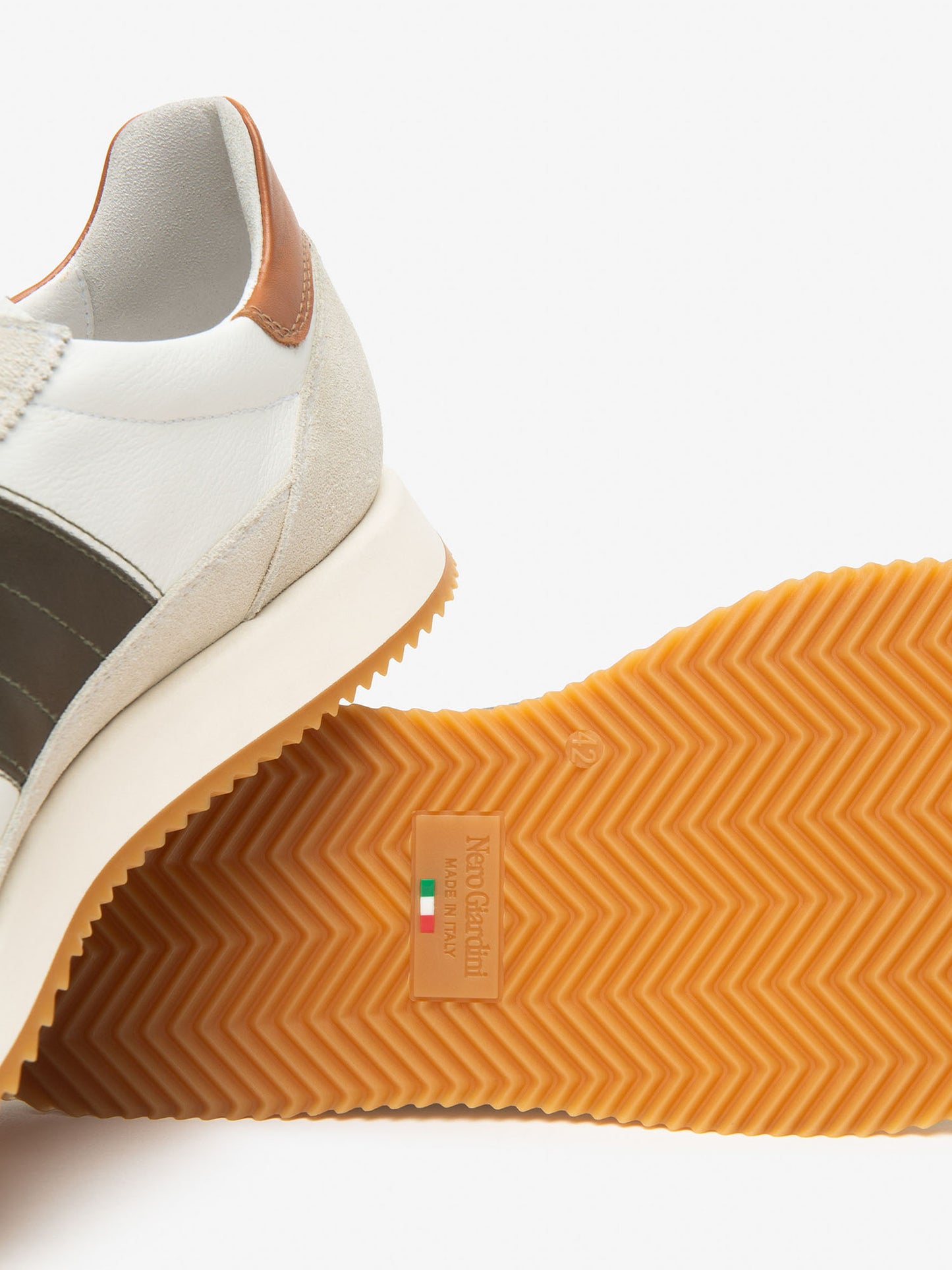 Nero Giardini Palerm, sneakers casual da uomo bianche