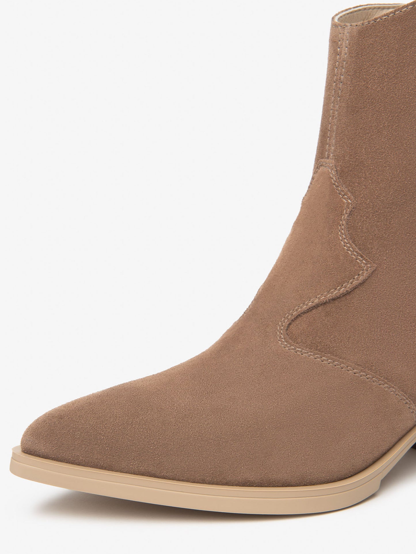 Stivaletto texano da donna Nero Giardini marrone Badia