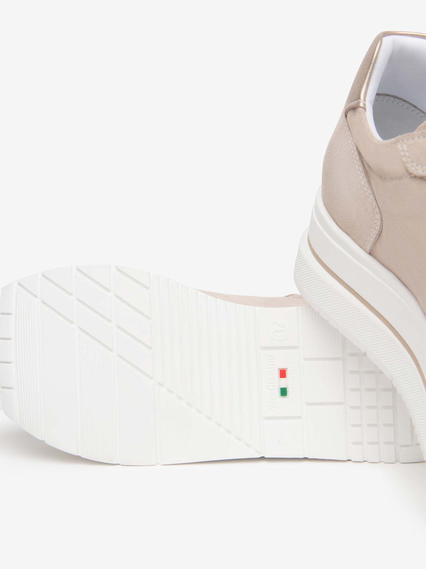 Nero Giardini Corvar, sneakers casual beige da donna