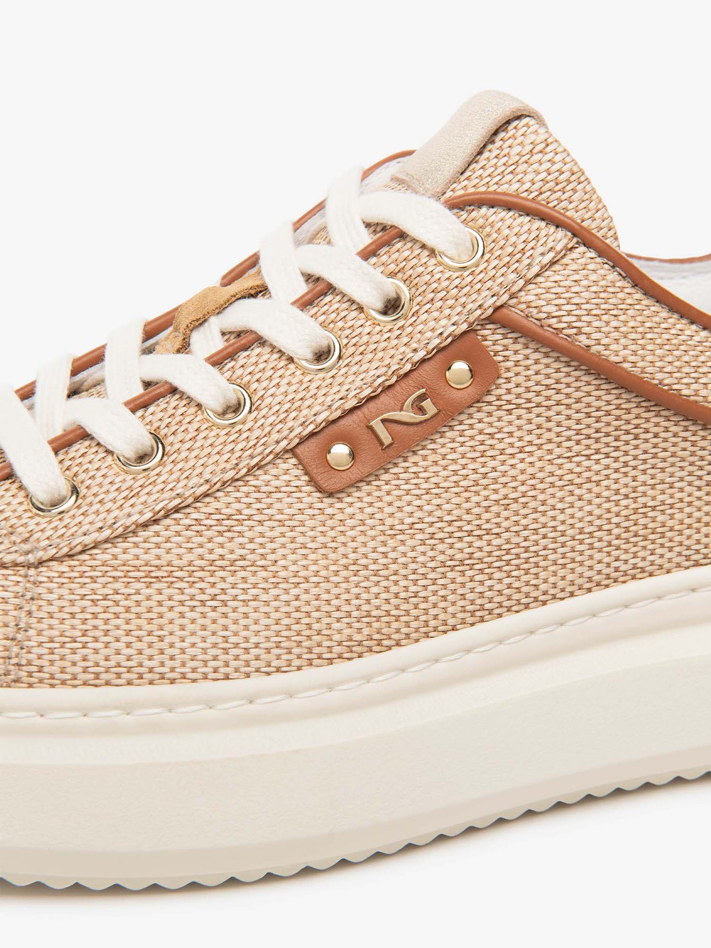 Sneakers da donna Nero Giardini Riola in pelle marrone