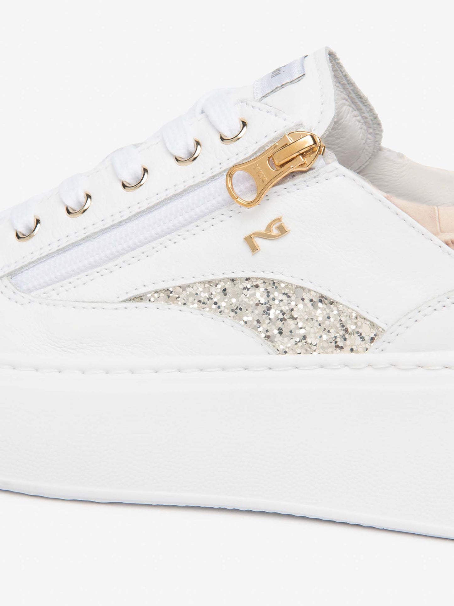 Sneakers Guatem bianche con doppia chiusura da donna Nero Giardini