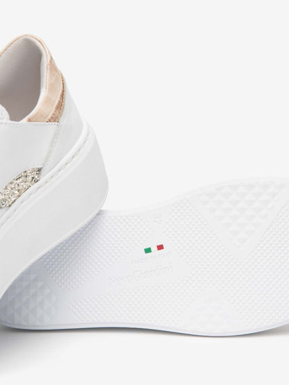 Sneakers Guatem bianche con doppia chiusura da donna Nero Giardini