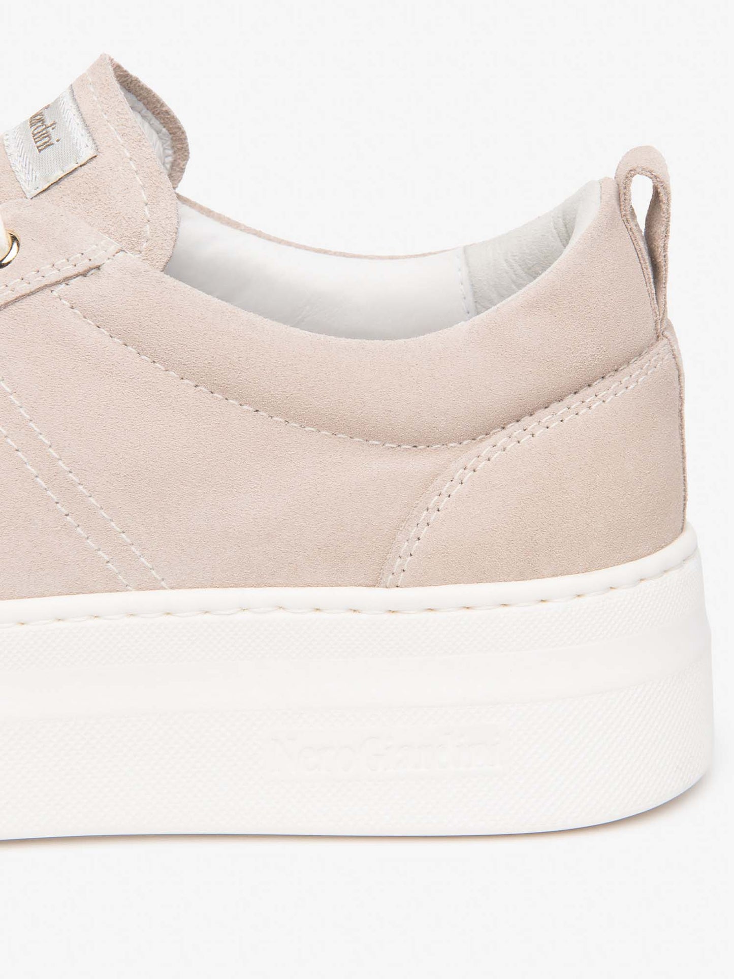 Sneakers platform da donna Nero Giardini in pelle rosa