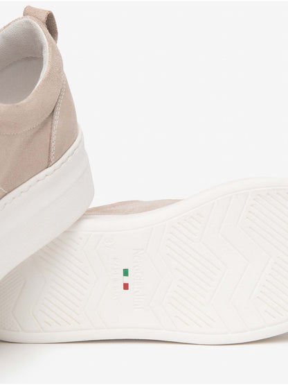 Sneakers platform da donna Nero Giardini in pelle rosa