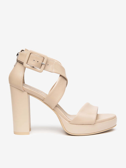 Sandali Nero Giardini Astana donna beige