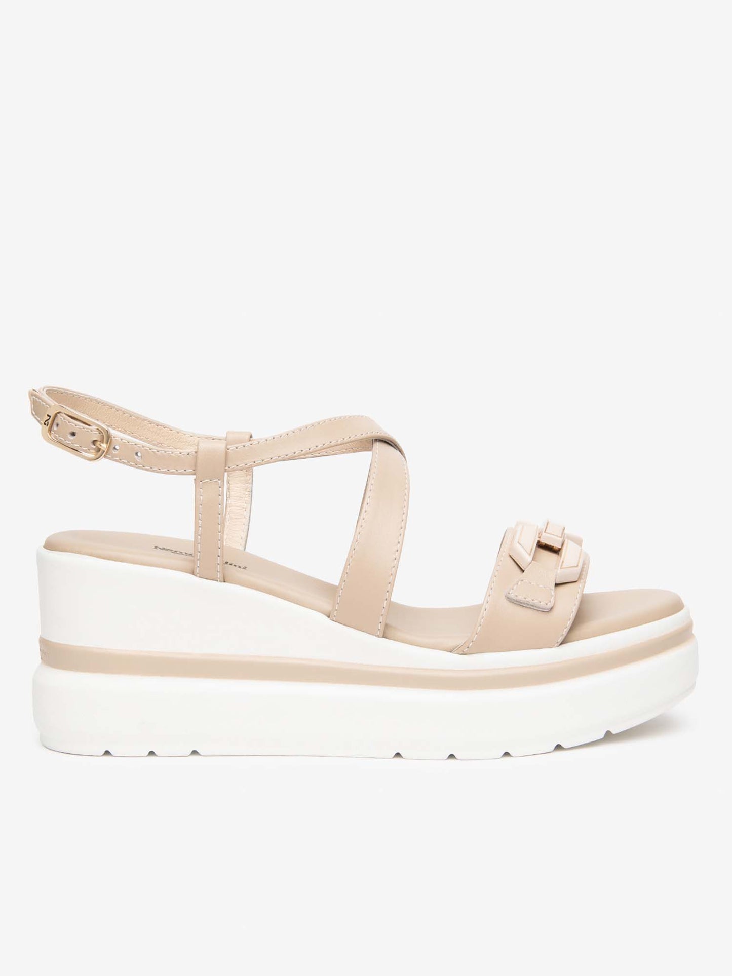 Nero Giardini Alican, sandali beige donna dall'eleganza italiana