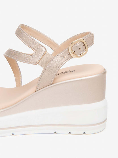 Nero Giardini Bastig, sandali donna multicolore in pelle