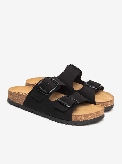 Sandali Nero Giardini Bio donna neri