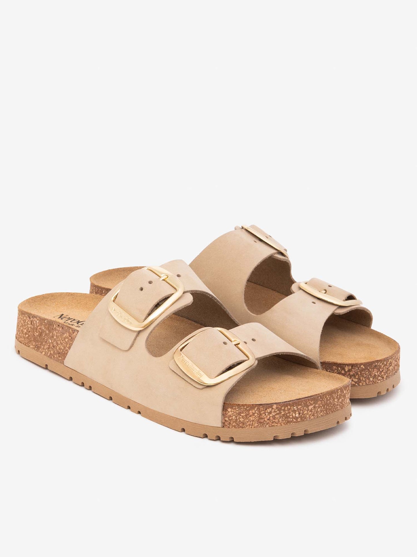 Sandali Nero Giardini Bio donna beige per l'estate