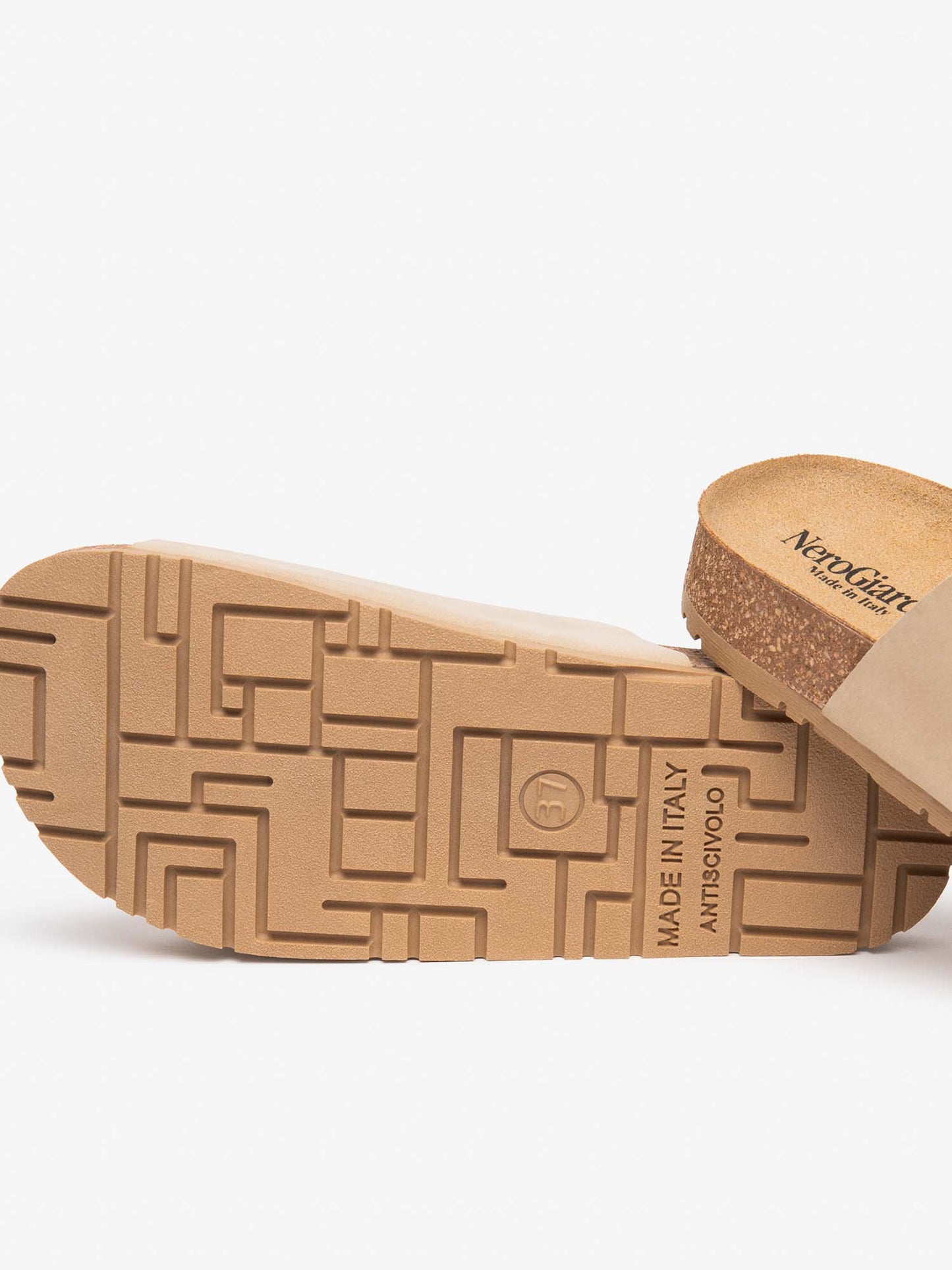 Sandali Nero Giardini Bio donna beige per l'estate