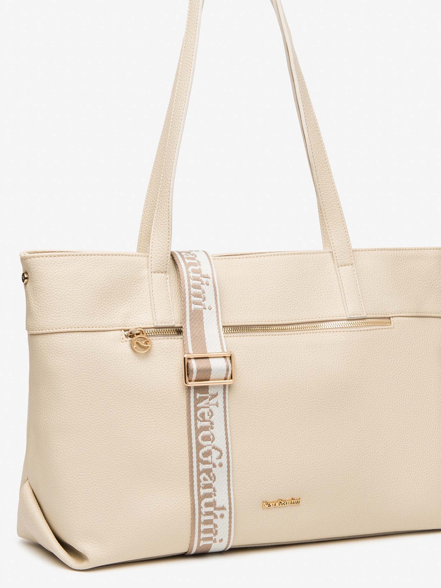 Borsa Nero Giardini beige da Donna elegante e versatile