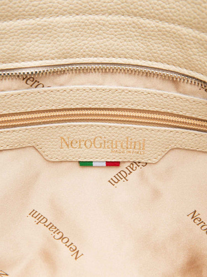 Borsa Nero Giardini beige da Donna elegante e versatile