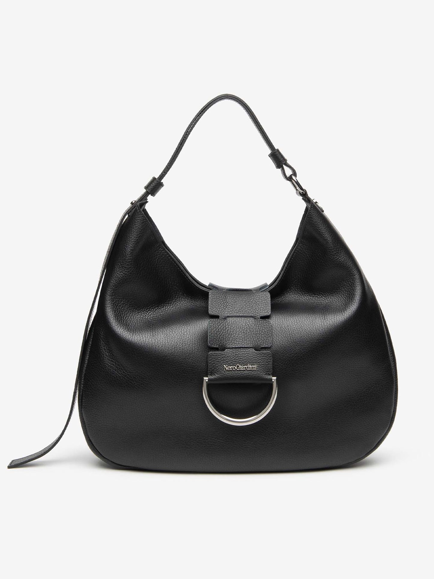 Nero Giardini borsa da Donna adulto nera in pelle made in Italy