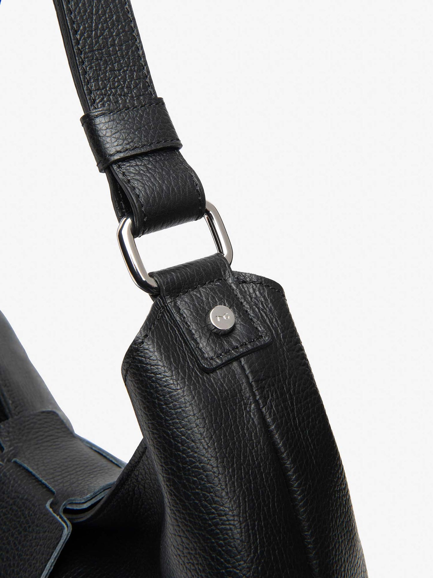 Nero Giardini borsa da Donna adulto nera in pelle made in Italy