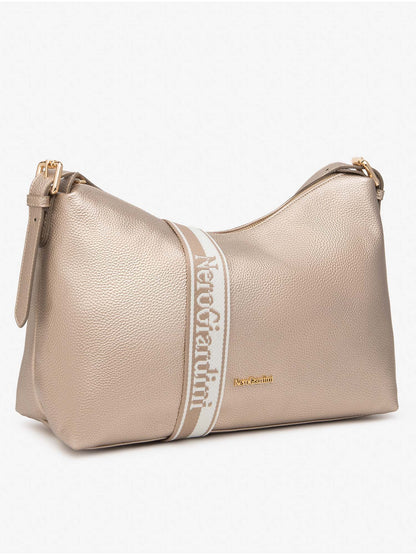 Borsa Nero Giardini da Donna adulta color argento in stile casual