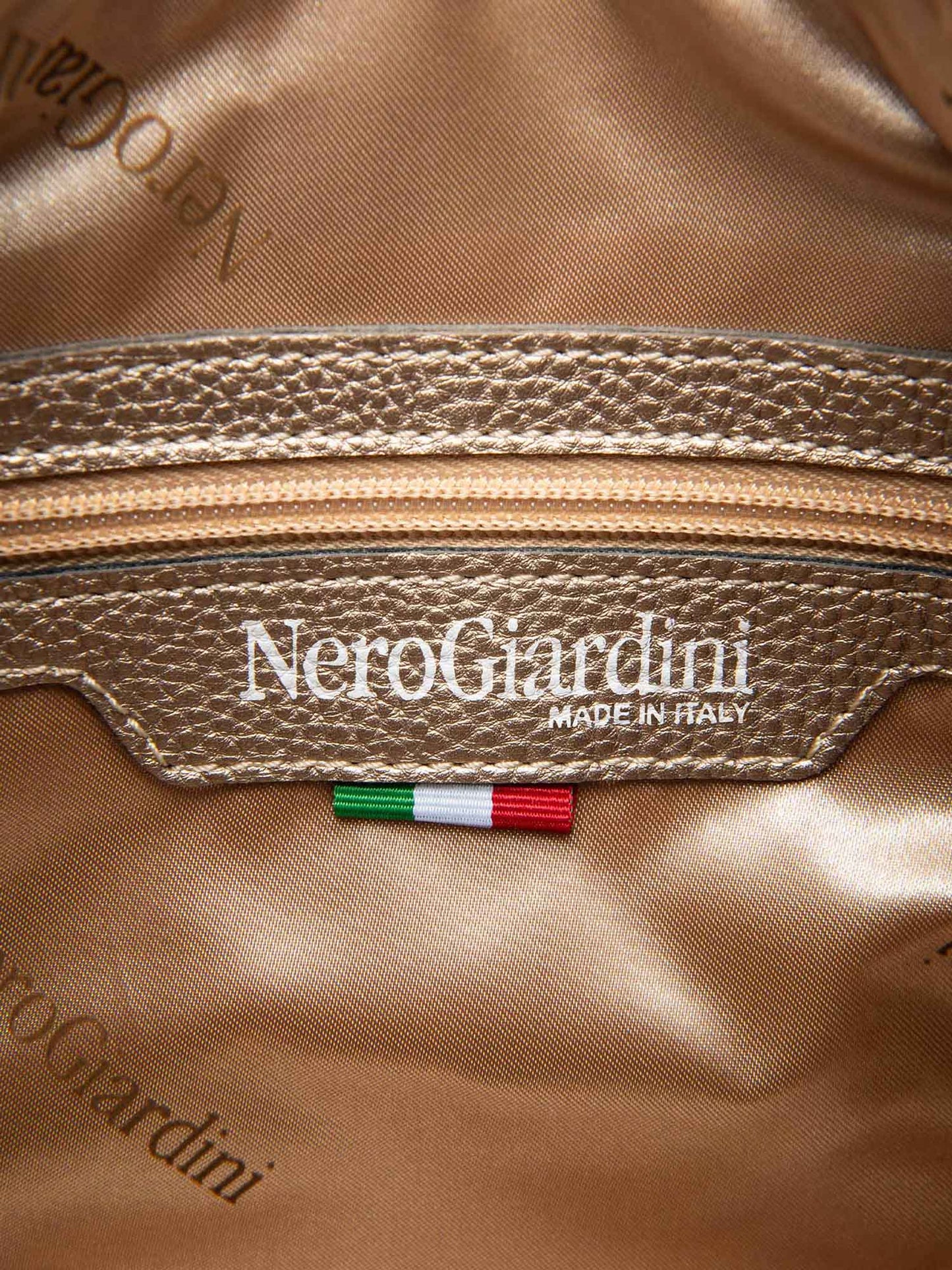 Borsa Nero Giardini da Donna adulta color argento in stile casual