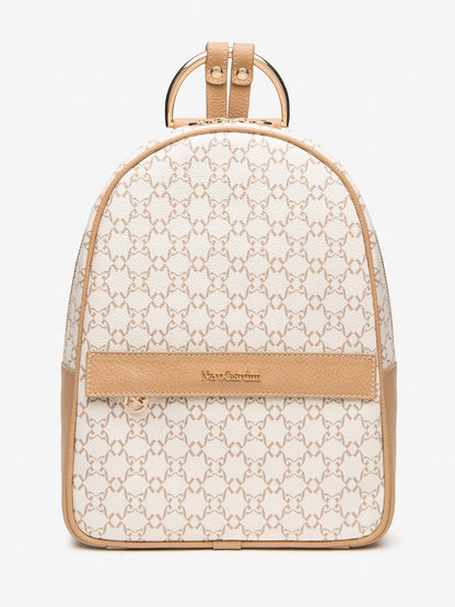 Zaino Nero Giardini beige da Donna per la primavera-estate