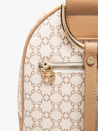Zaino Nero Giardini beige da Donna per la primavera-estate