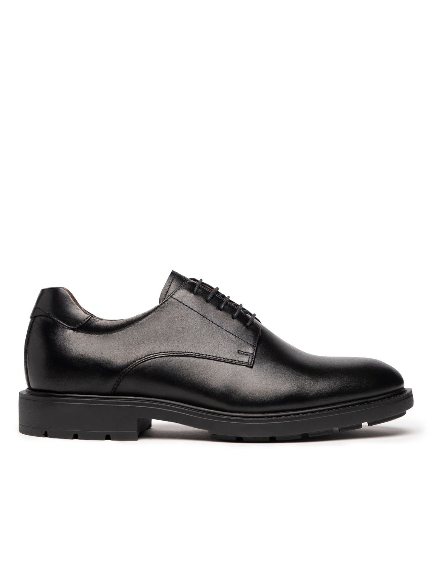 STRINGATA IN PELLE NeroGiardini DA UOMO NERO