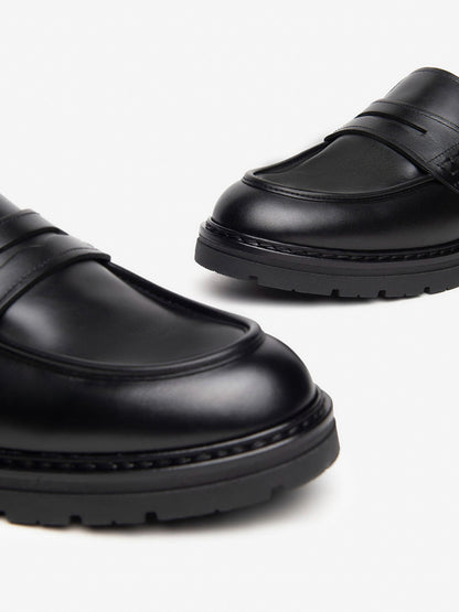 MOCASSINO IN PELLE NEROGIARDINI DA UOMO NERO