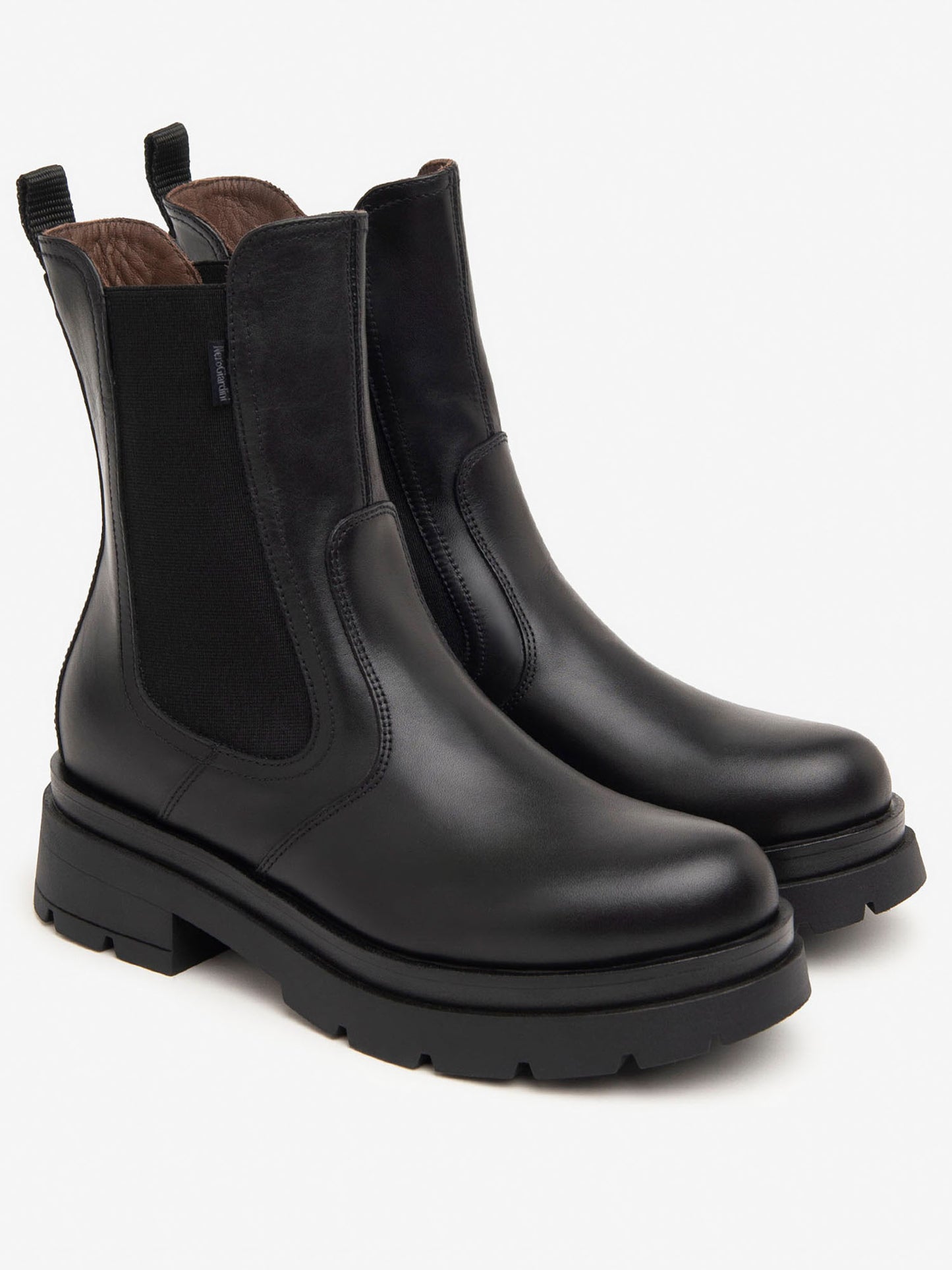 STIVALETTI CHELSEA ALTI NeroGiardini DA DONNA NERO