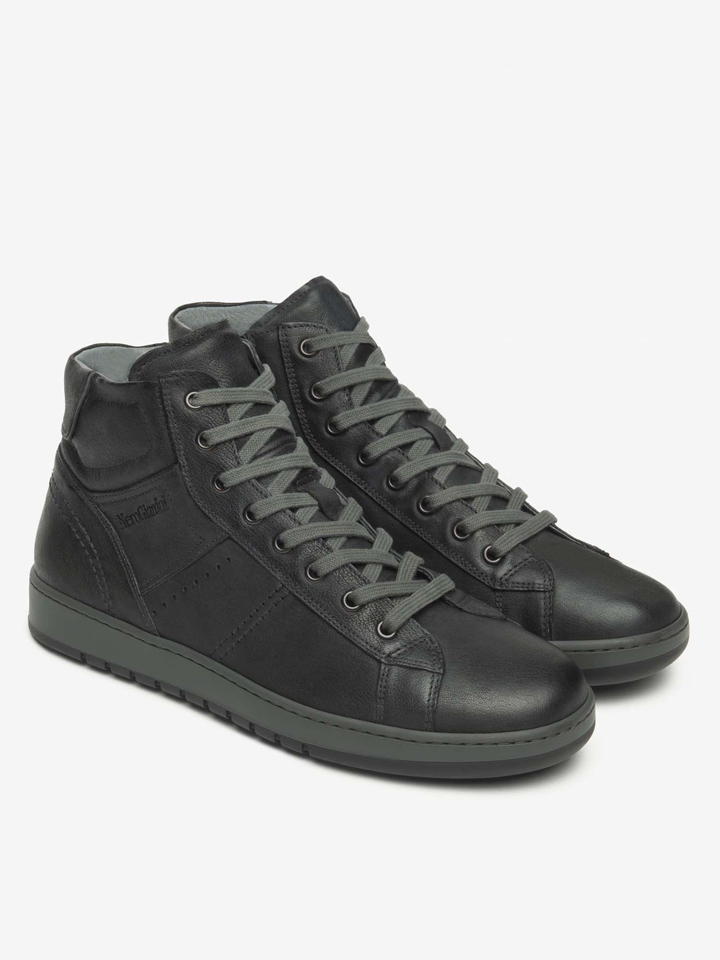 SNEAKERS ALTE NeroGiardini DA UOMO NERO