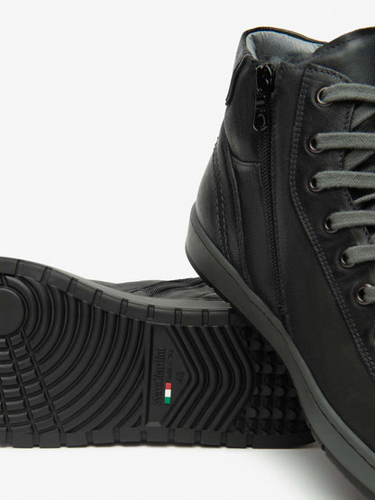 SNEAKERS ALTE NeroGiardini DA UOMO NERO