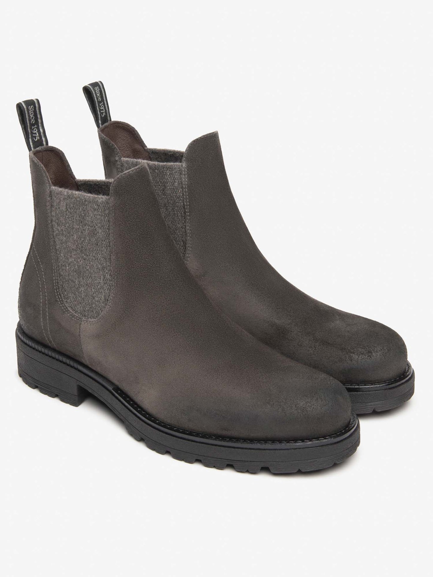 STIVALETTI CHELSEA SPORTIVI NeroGiardini DA UOMO CARBONE