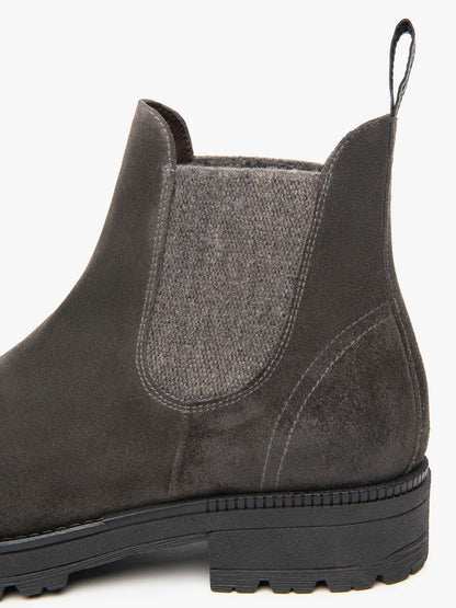 STIVALETTI CHELSEA SPORTIVI NeroGiardini DA UOMO CARBONE