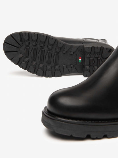 STIVALETTI CHELSEA CON CARRARMATO NeroGiardini DA UOMO NERO