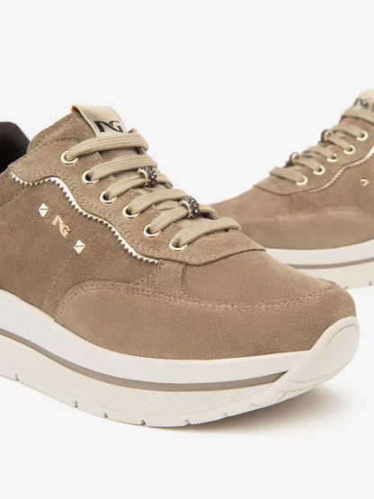 SNEAKERS SPORTIVE NeroGiardini DA DONNA ARGILLA
