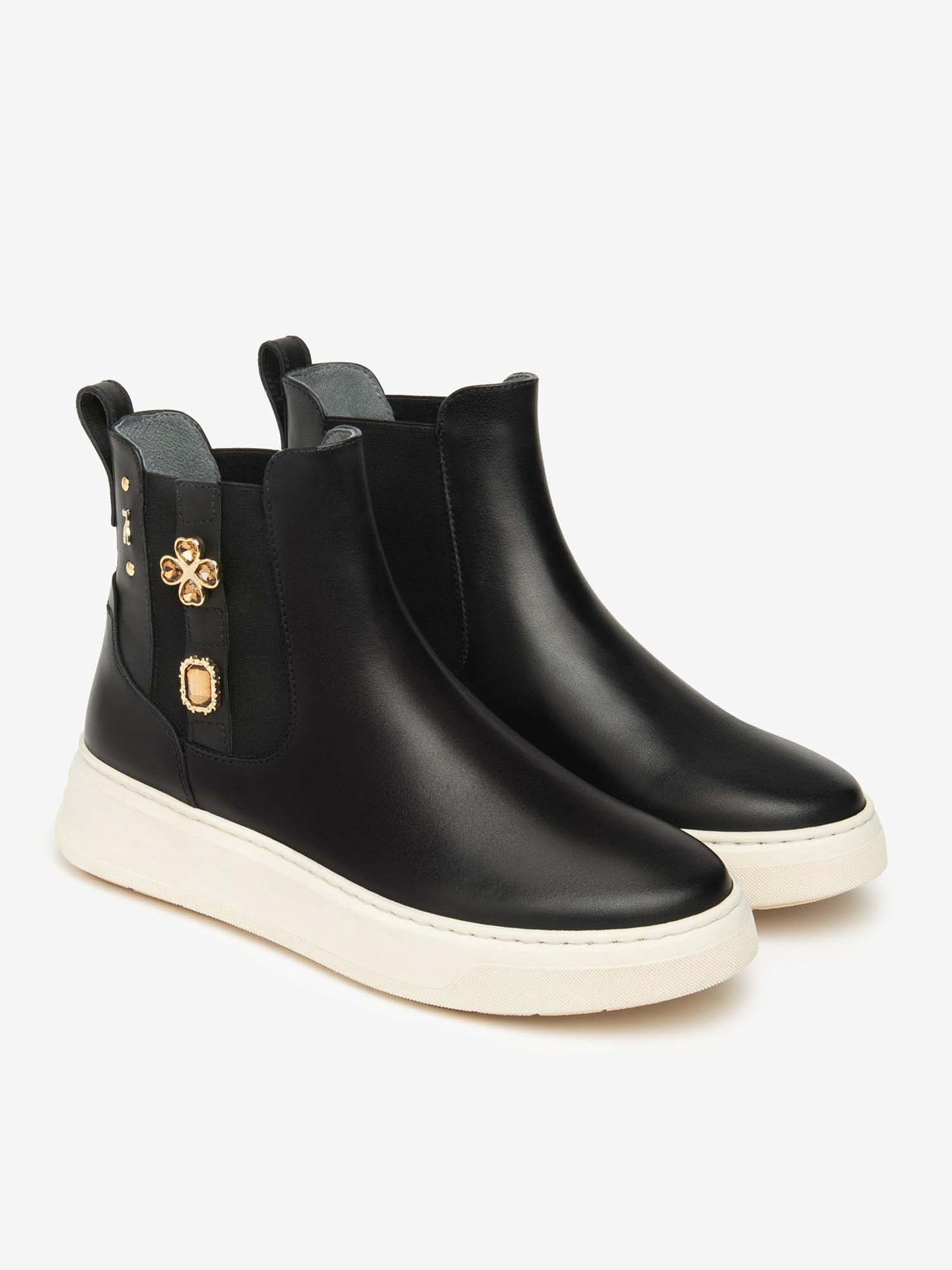 STIVALETTI CHELSEA CON ELASTICO NeroGiardini DA DONNA NERO