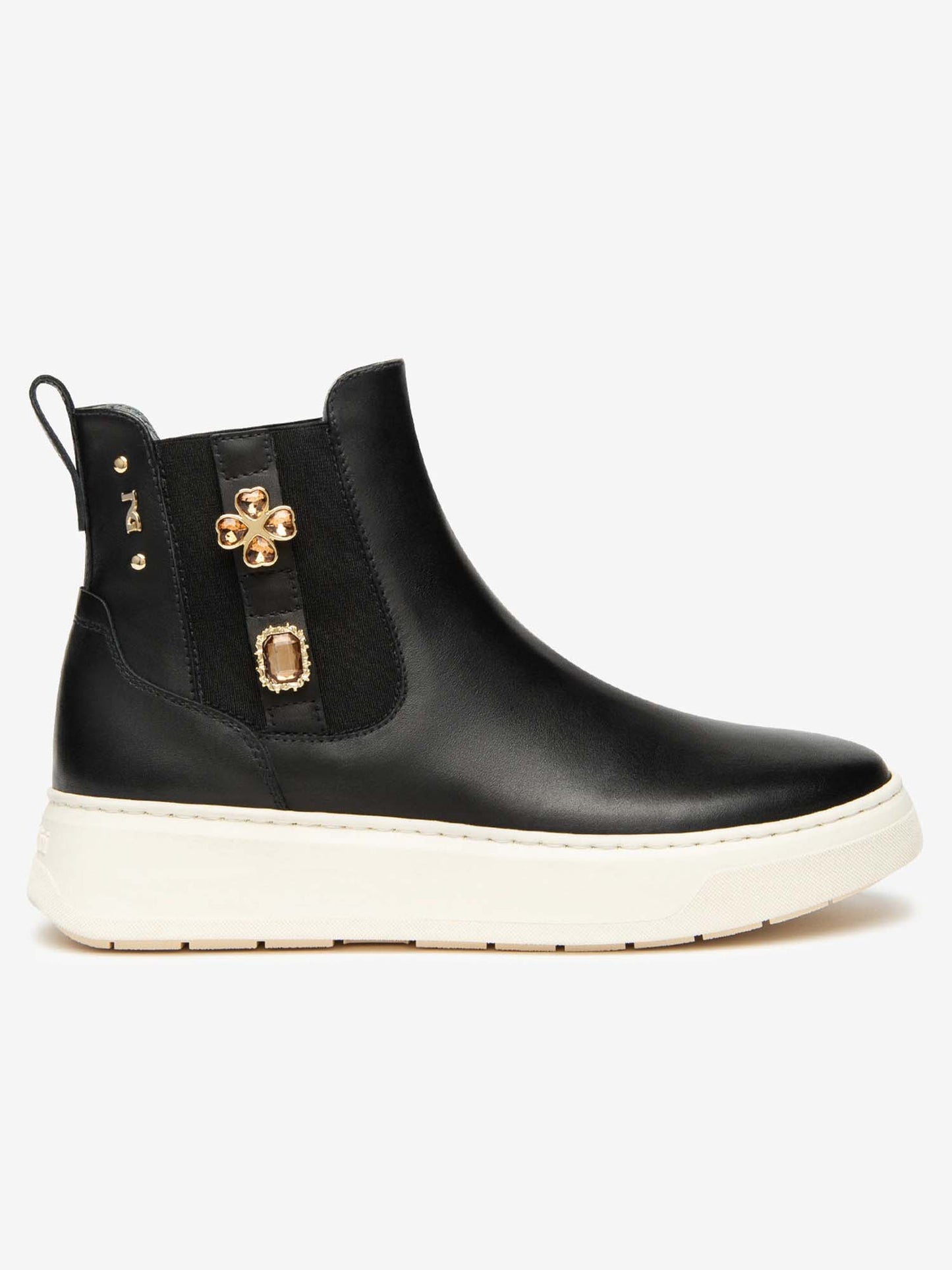 STIVALETTI CHELSEA CON ELASTICO NeroGiardini DA DONNA NERO